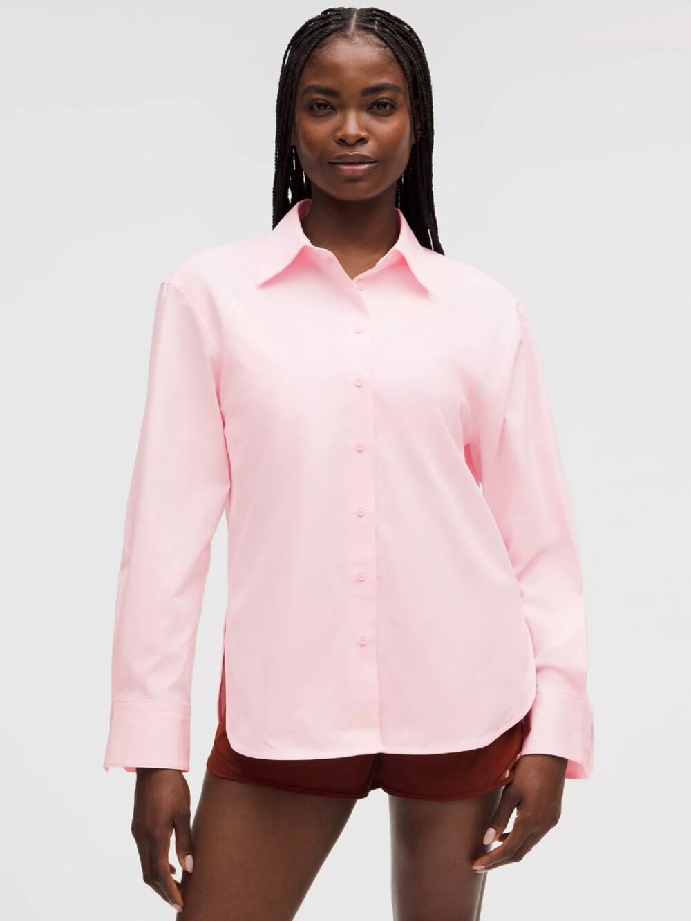 Lululemon Woven Relaxed-Fit Button-Up Shirt